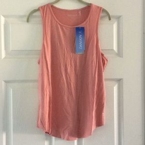 Danskin high neck loose tank top
